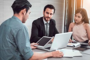 Reunión de ejecutivos de marketing