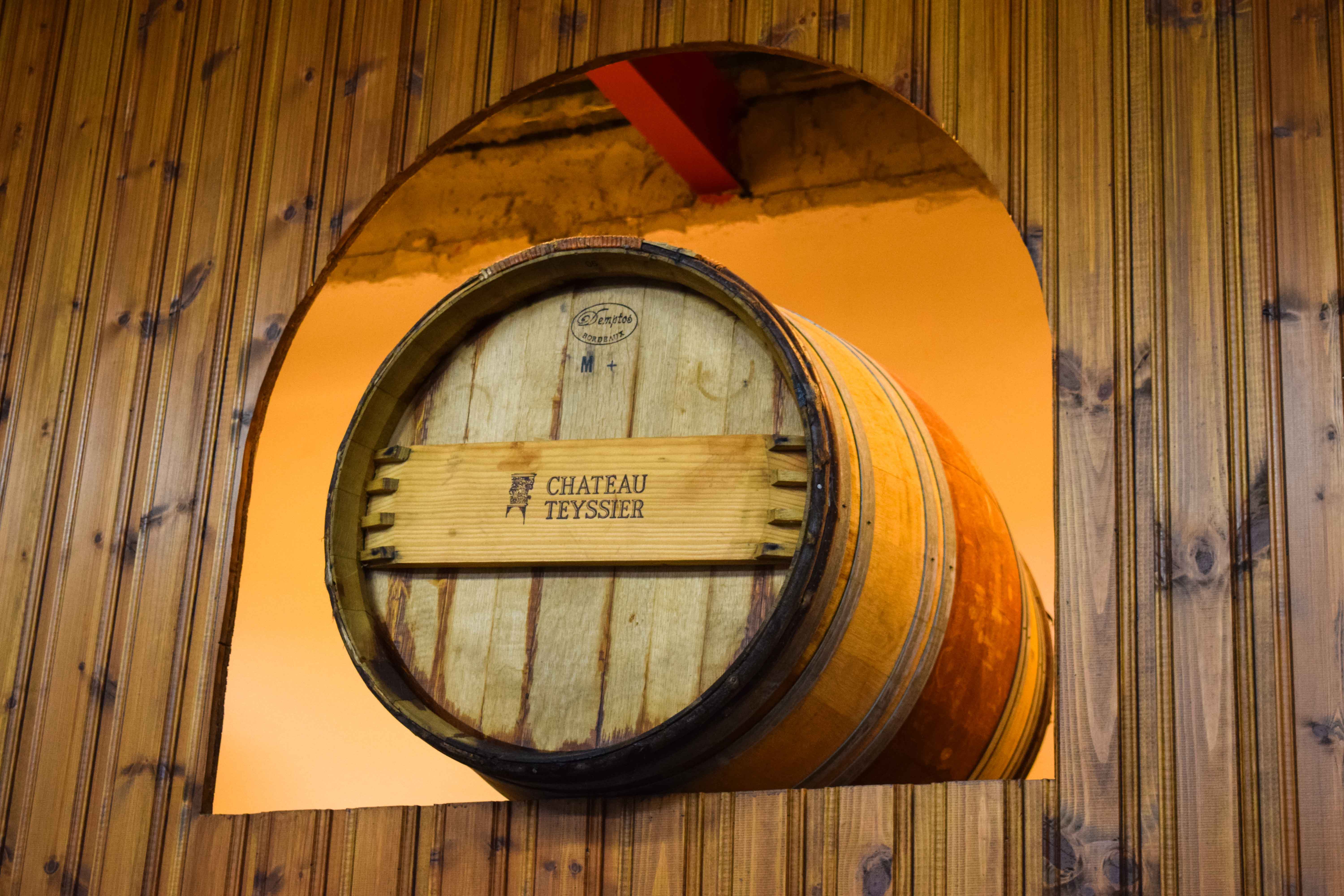 Barril en bodega