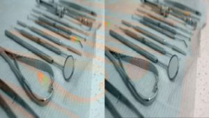 Utensilios y herramientas de dentista