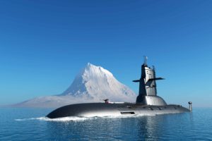 Diseño 3D de un submarino