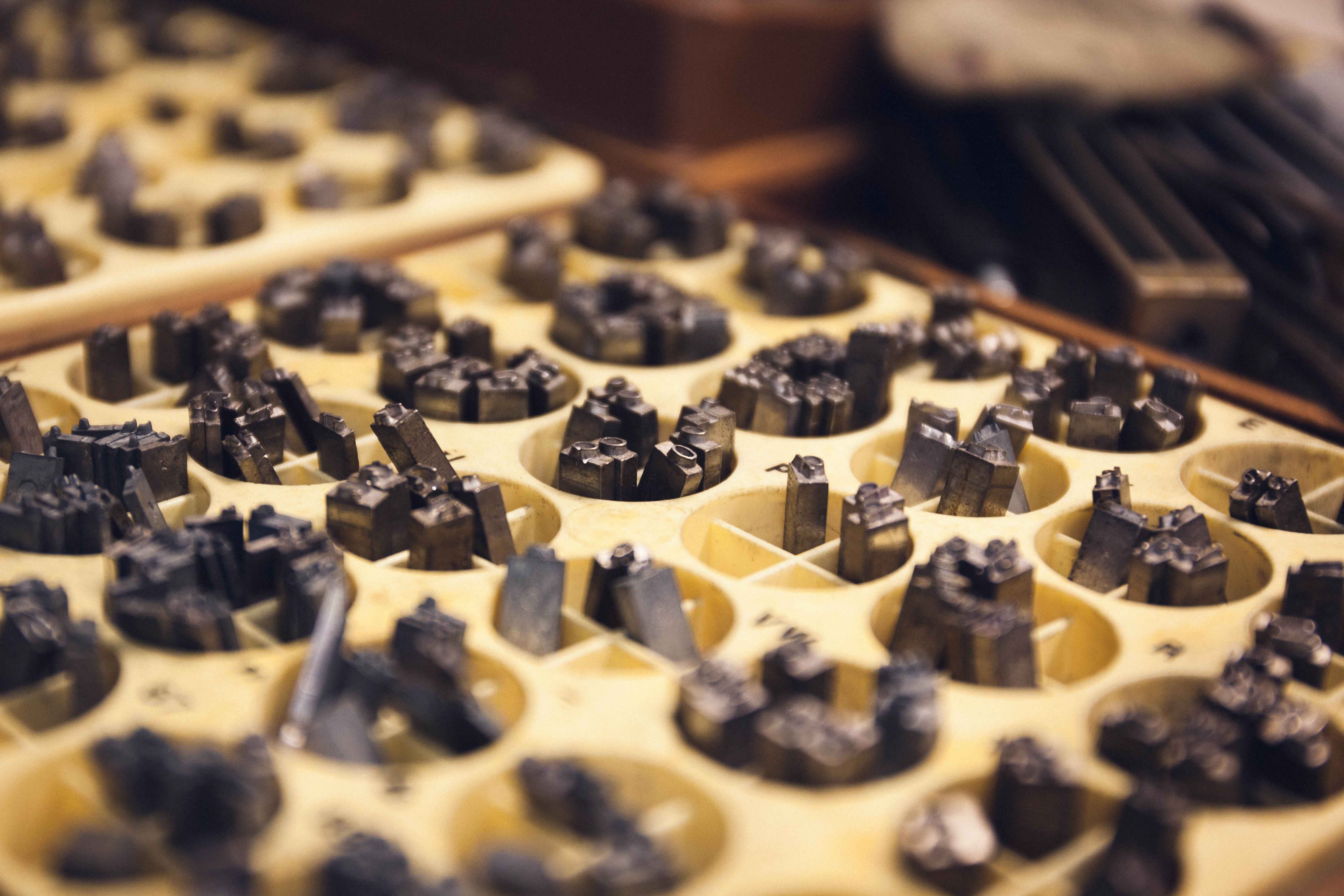 Bombones en proceso de elaboración