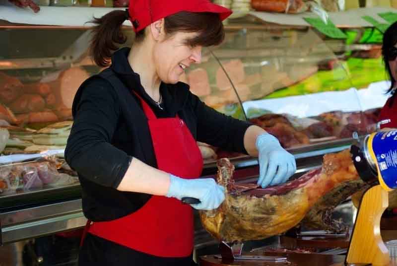 Cortadora de jamón
