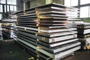 Moldes en planta de metalurgia