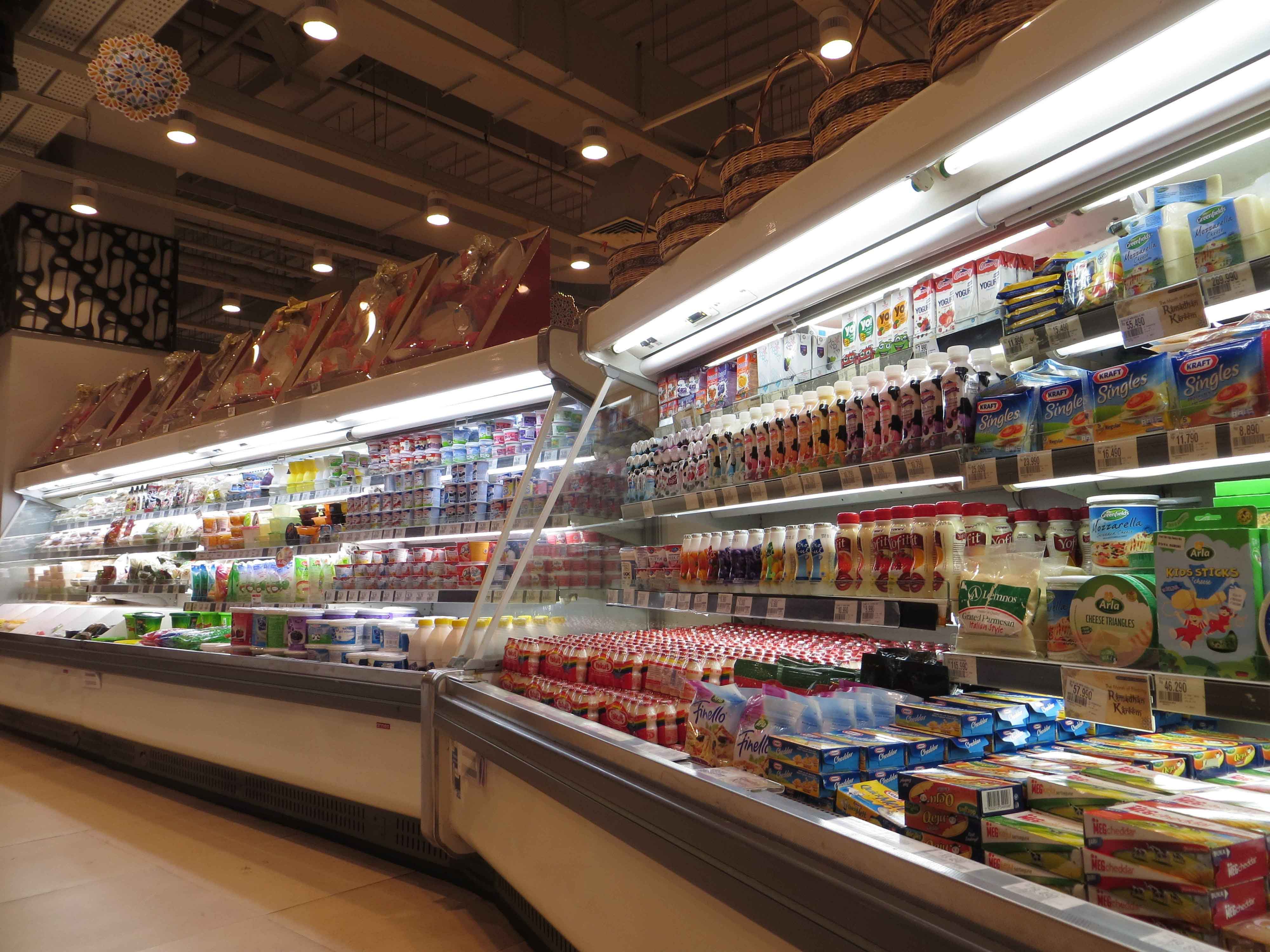 Cámaras frigoríficas de supermercado