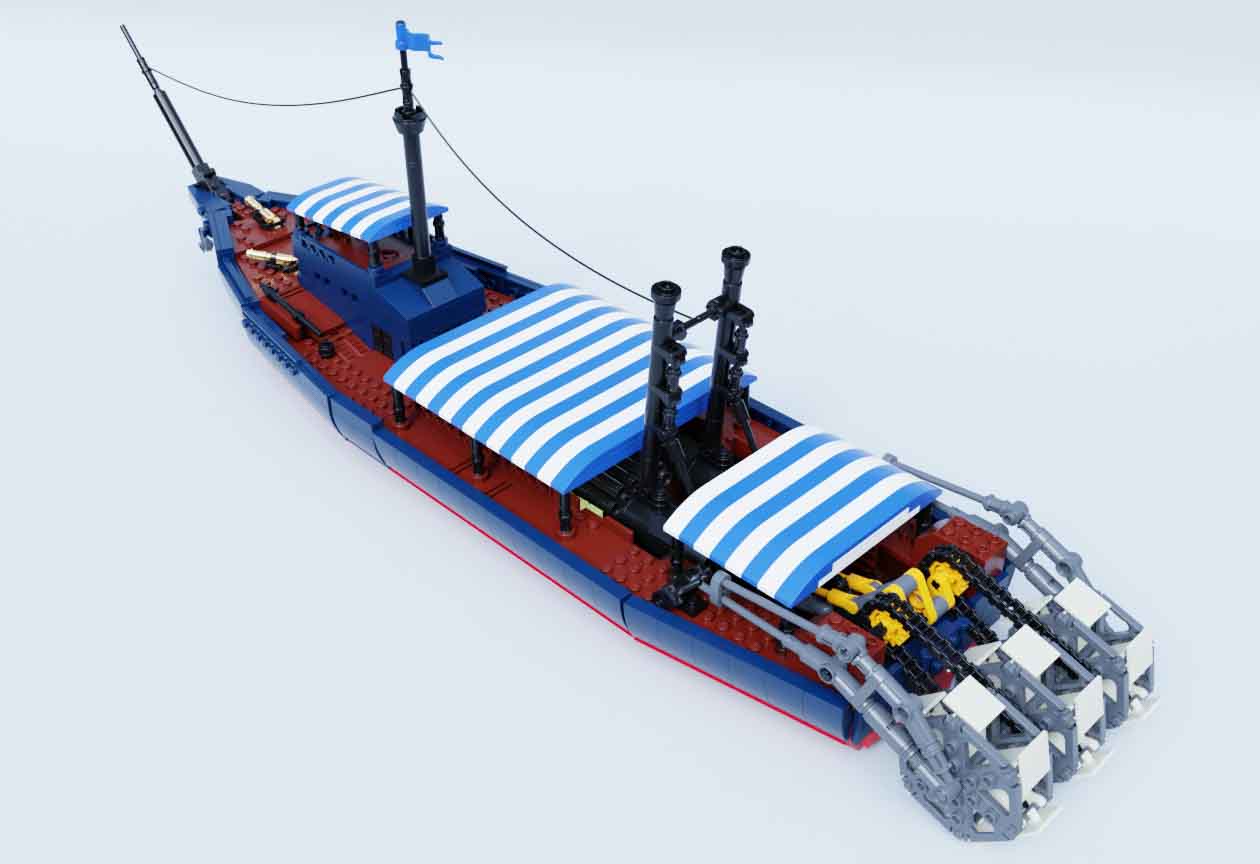 Maqueta de un barco