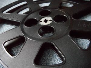 Rueda de película cinematográfica